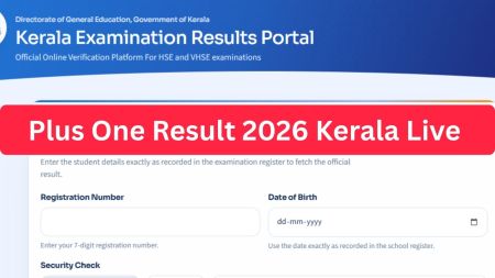 DHSE Kerala Plus One (+1) Result 2026 LIVE Updates: List of official websites to download results