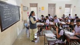 Vande Bharat, public buses, car pooling, Gujarat school enrolment drive, Gujarat school enrolment drive Vande Bharat, Gujarat school enrolment drive public buses, Gujarat school enrolment drivecar pooling, Indian express news, current affairs