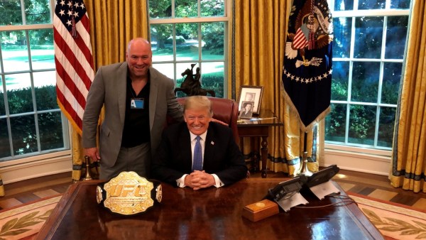 Trump and Dana White