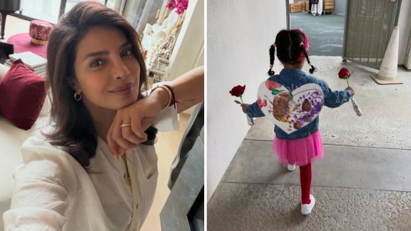 Priyanka Chopra speaking about motherhood and career
