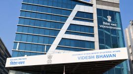 Videsh Bhavan, the Ministry of External Affairs' office building, stands as a key hub for India's diplomatic and passport-related services. (Source: X/@rpomumbai)