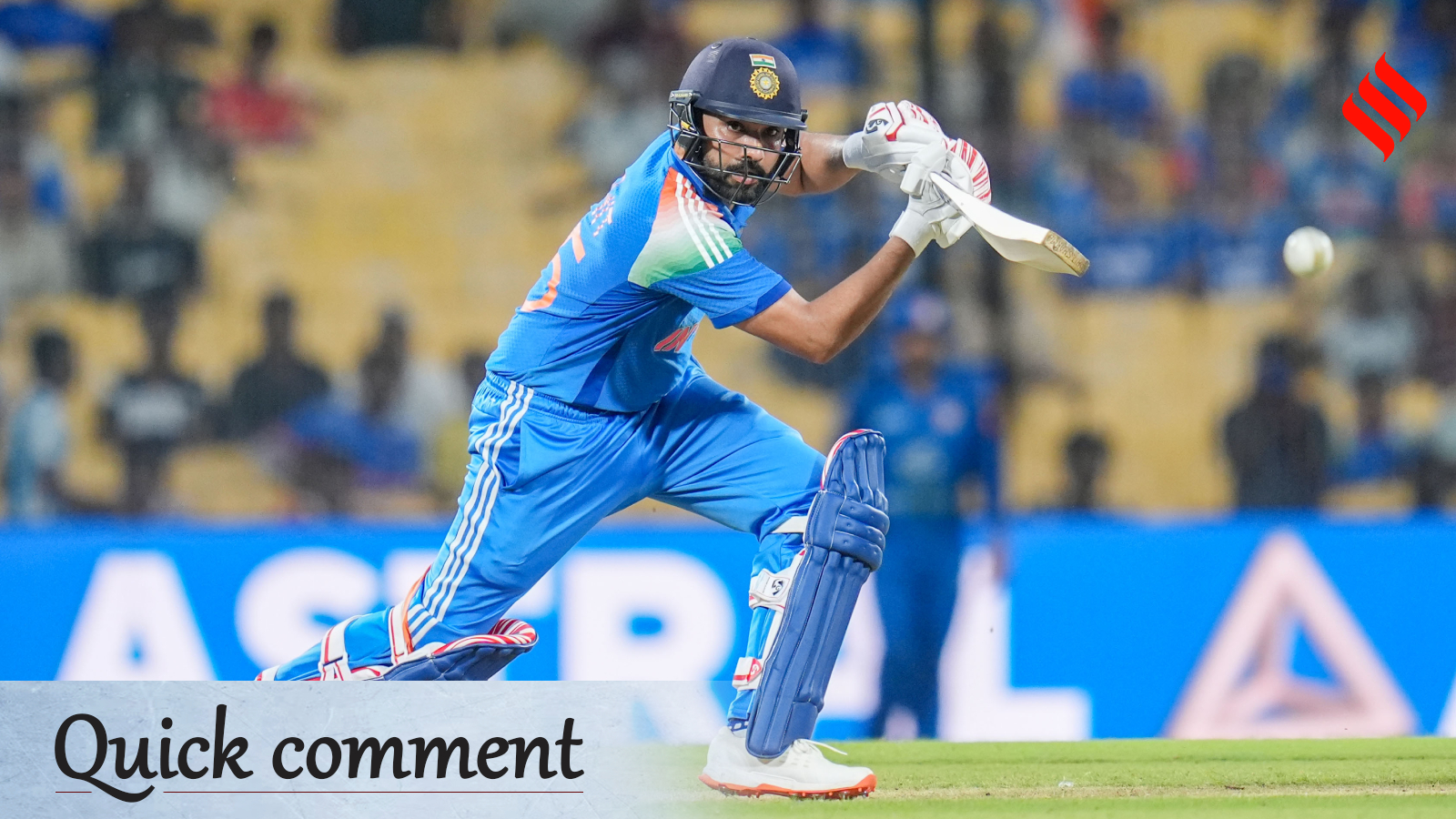 Rohit Sharma slammed a well-crafted 79 during 3rd IND vs AFG ODI in Chennai. (CREIMAS FOR BCCI)