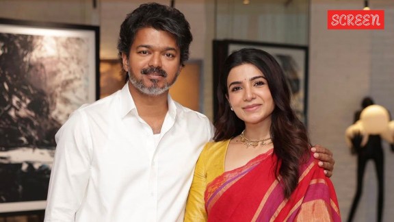 Samantha Ruth Prabhu with Vijay