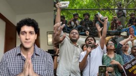 Saurav Das CJP Bengaluru protest controversy