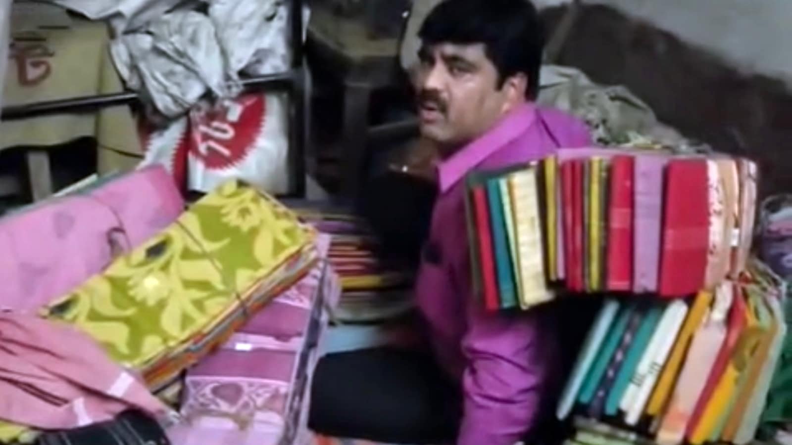 He hid in a pile of sarees to evade arrest, TMC worker held in ‘cut money’ case