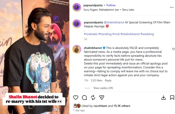Shalin Bhanot on remarrying Dalljiet Kaur