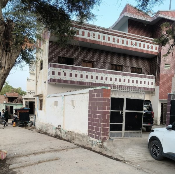 Outside Mohammad Shareef's home, one of the convicts. (Express Photo)
