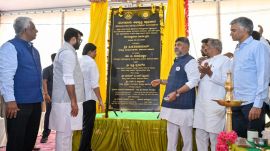 Bengaluru Hebbal tunnel project, Hebbal twin tunnel road, Mekhri Circle to Hebbal tunnel, D K Shivakumar, Bengaluru traffic congestion, Kempegowda Airport road, Bengaluru infrastructure project, BDA elevated corridor, Tejasvi Surya, Bengaluru tunnel road, Karnataka infrastructure, Bengaluru airport connectivity, Bengaluru news, Indian Express news