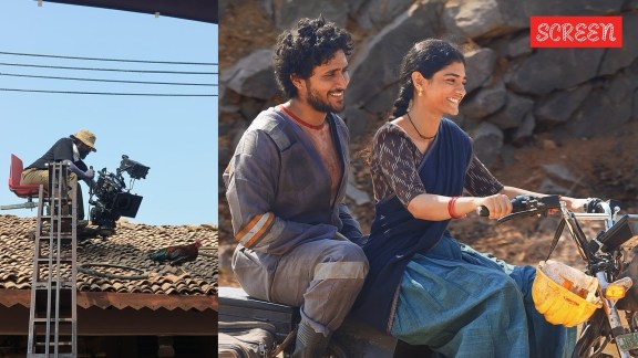 Cinematographer Ankur C on the sets of Sing Geetham