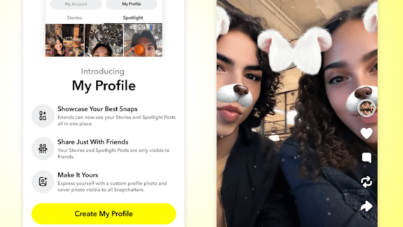 Snapchat is introducing friends-only profiles for users under 16. (Image: Snap Newsroom)