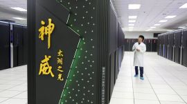 Researchers say LineShine’s GPU-free design could reshape how future supercomputers handle AI and scientific workloads. (Image: New York TImes)
