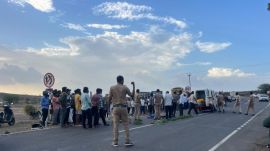 Pune road accident teenage sisters killed