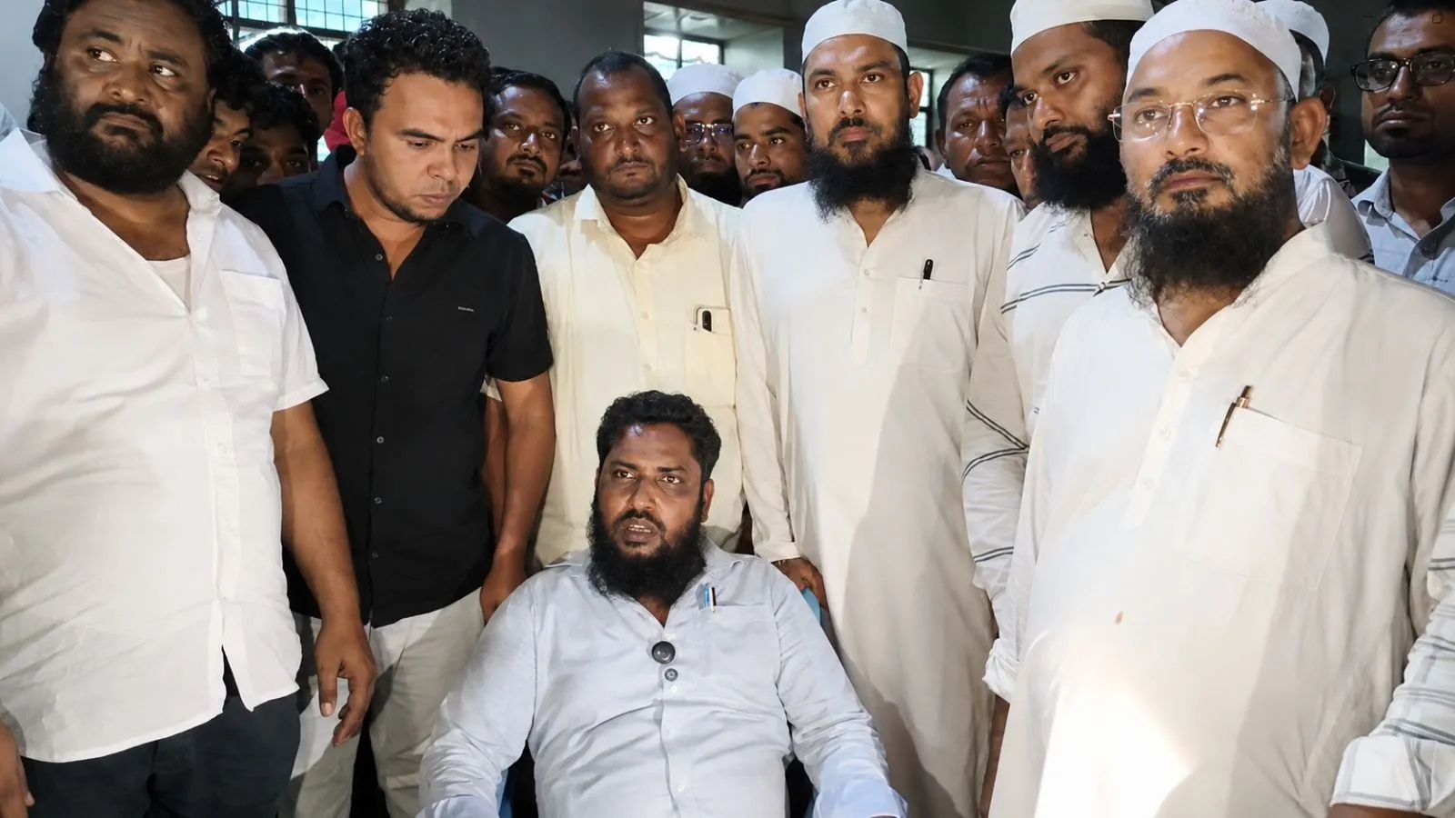 Urdu row: BJP town chief held for assault on Telangana school principal