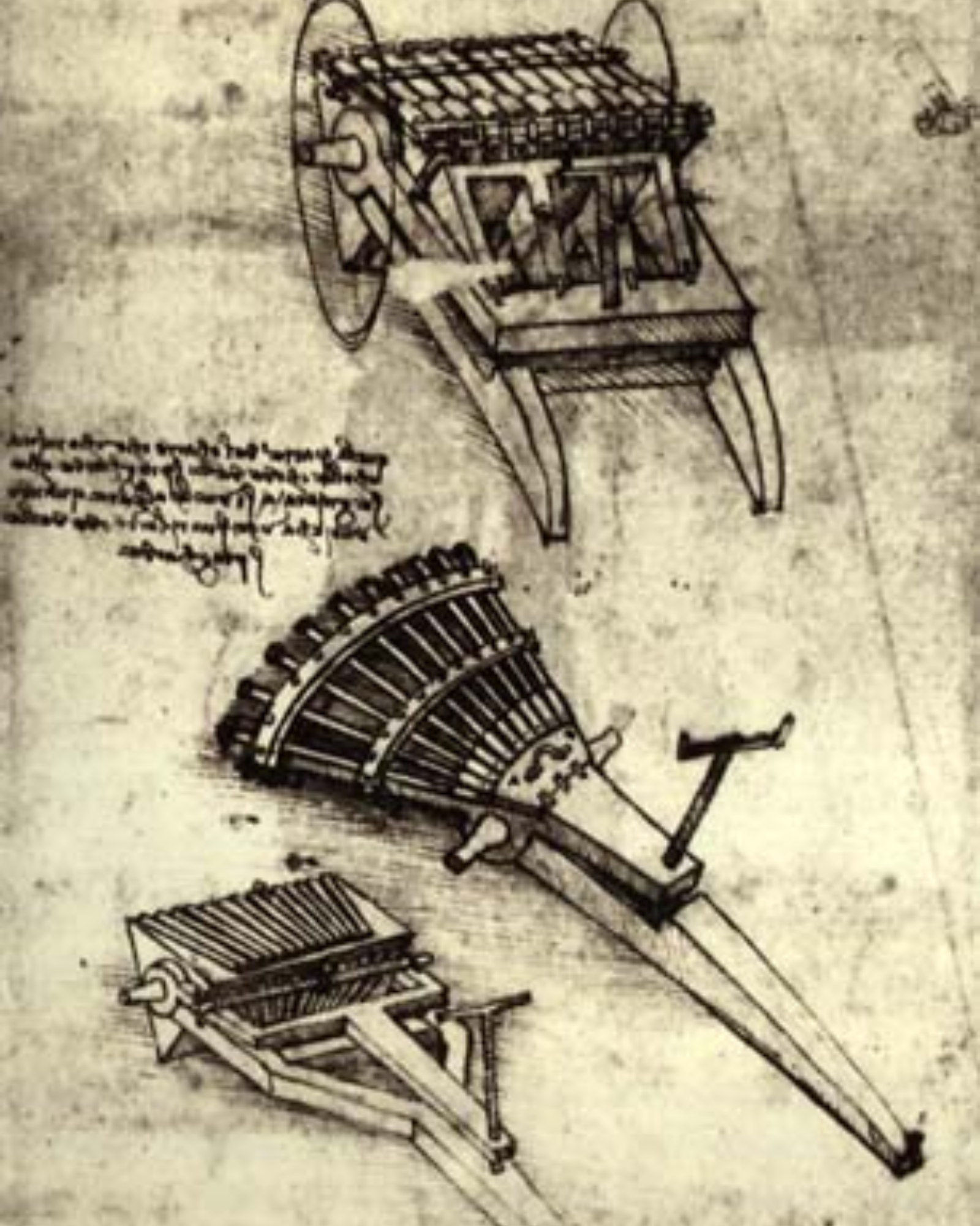 Leonardo da Vinci’s most famous inventions and concepts