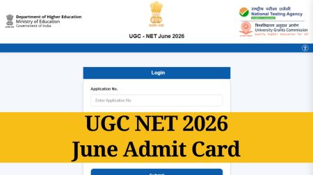 UGC NET 2026 June Admit Card