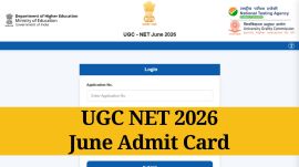 UGC NET 2026 June Admit Card