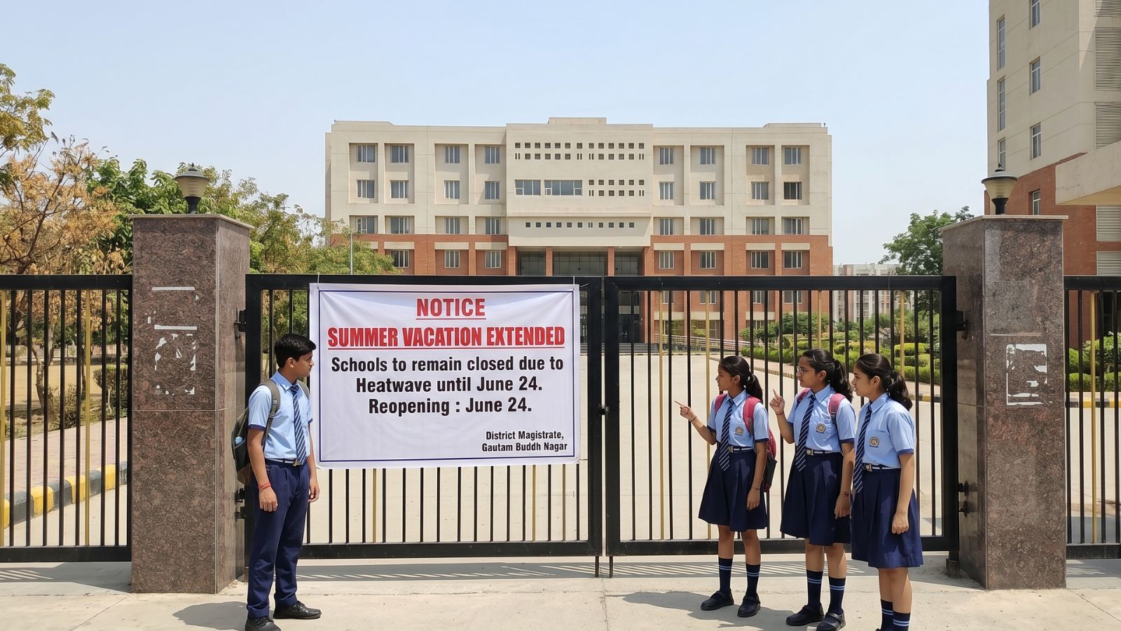 UP schools to reopen on June 24, summer vacation extends amid heatwave | Education News