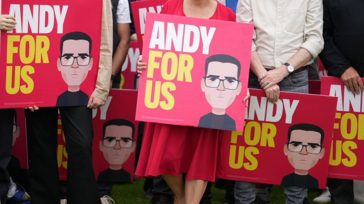 Andy Burnham's resounding win in a special election in Britain