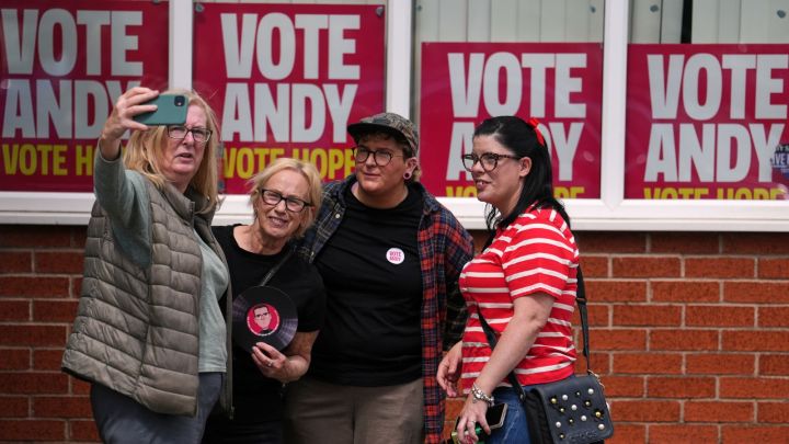 Andy Burnham's resounding win in a special election in Britain
