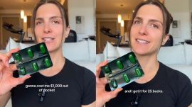 She expressed disbelief at the difference in prices