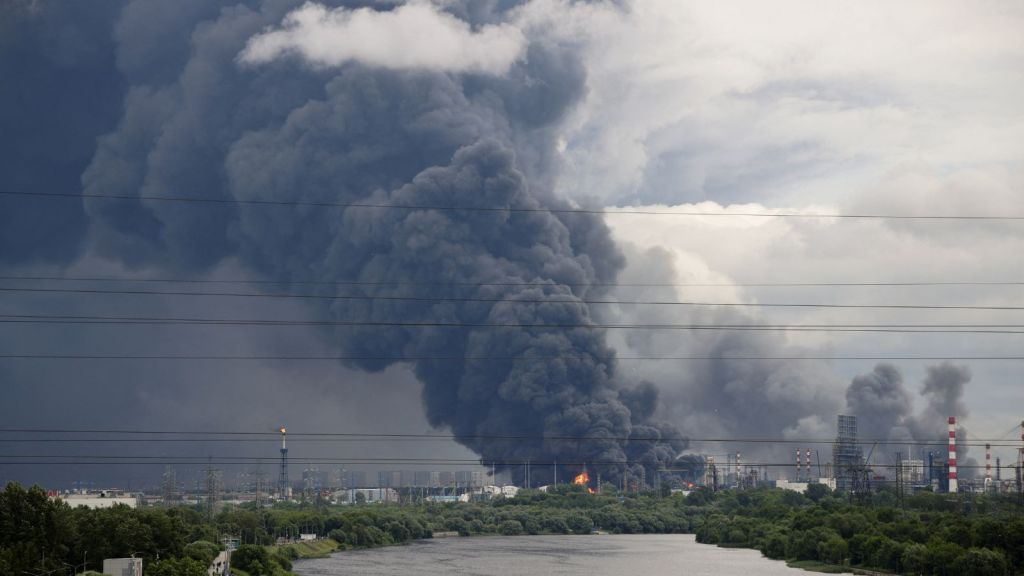Russian authorities said hundreds of Ukrainian drones were intercepted during one of Kyiv’s largest aerial attacks of the war. (Photo: Reuters)