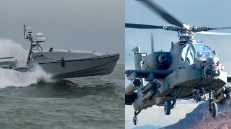 For the first time, the US military used an unmanned boat - a sea drone - to rescue soldiers stranded at sea. (Image for representation only- Saronic/Boeing)