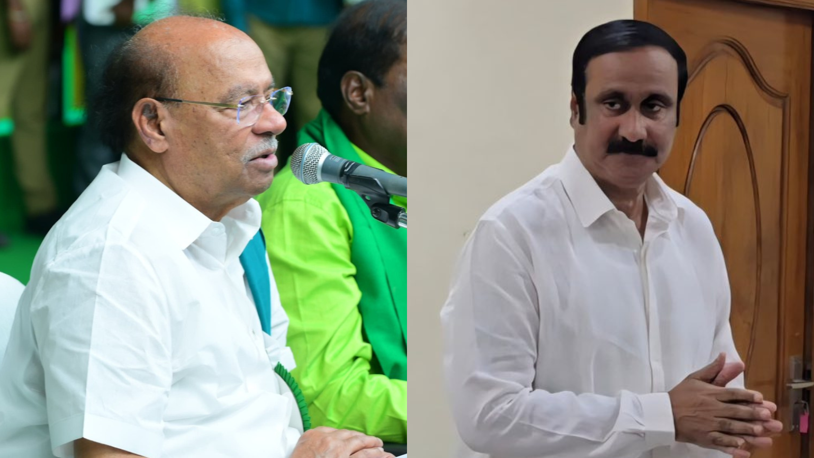 Thaw in PMK chill as Ramadoss, son ‘embrace’ after a long feud