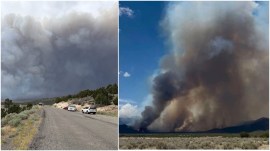 Utah wildfire, Juab County fire, Iron county fire