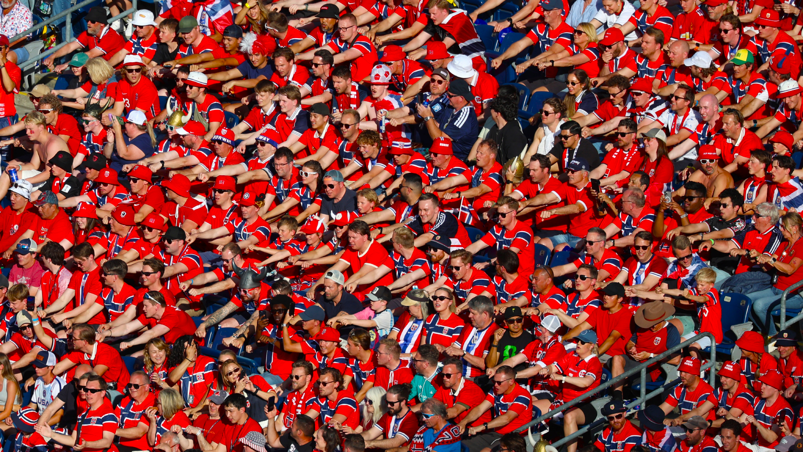 How Norway fans’ Viking Row and Vikingblod song took over FIFA World Cup | Football News