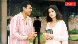 Venkatesh and Katrina Kaif in a still from Malliswari, the 2004 Telugu film that marked Kaif's debut in the industry