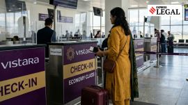 Vistara airlines ticket refund boarding pass srinagar delhi consumer court
