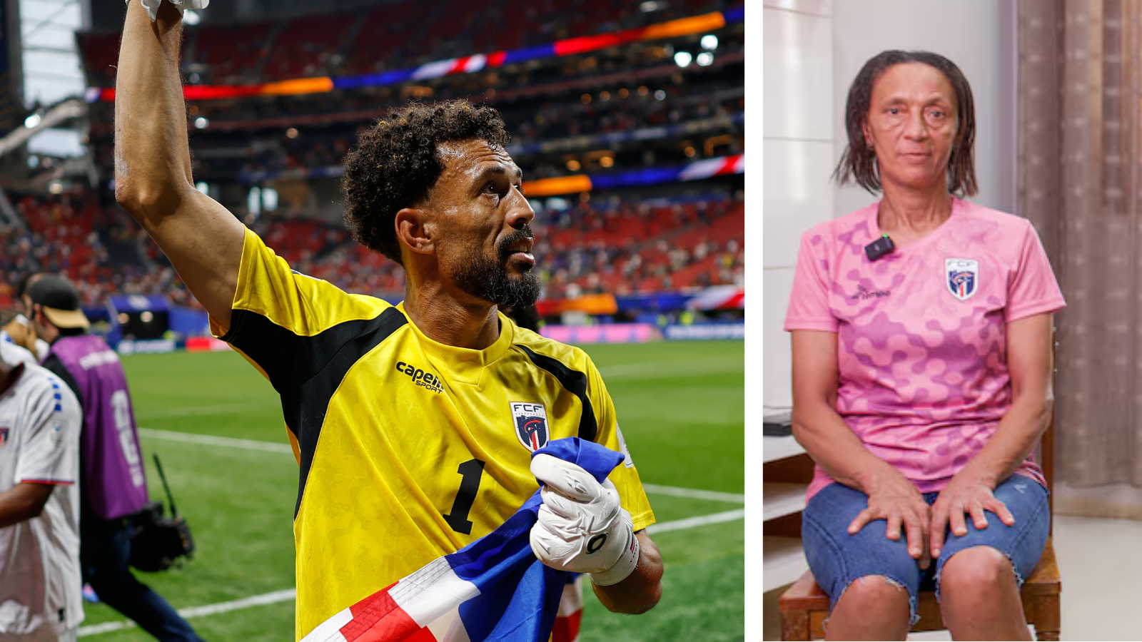The goalkeeper who wept for his mother. Now Washington is trying to get her there