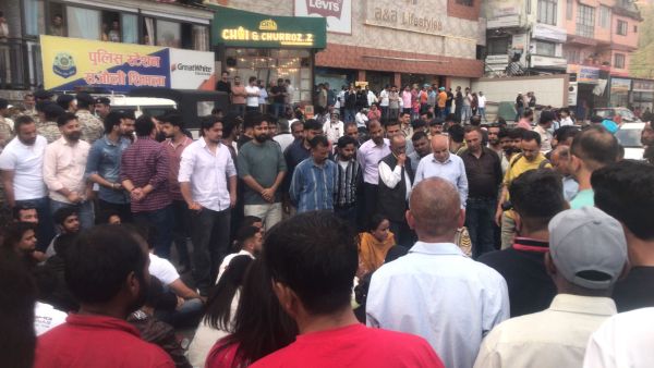 Protest Shimla sexual harassment