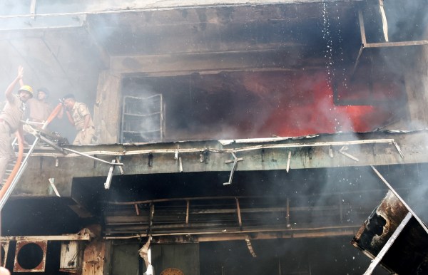 Lucknow fire