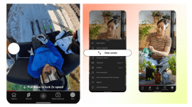 YouTube is rolling out new Shorts features, including Clear Screen mode, 2x playback speed and updated recommendation controls. (Image: YouTube blog)