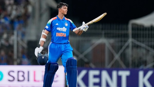 Yashasvi Jaiswal slammed his second ODI century during 3rd ODI India vs Afghanistan. (CREIMAS FOR BCCI)
