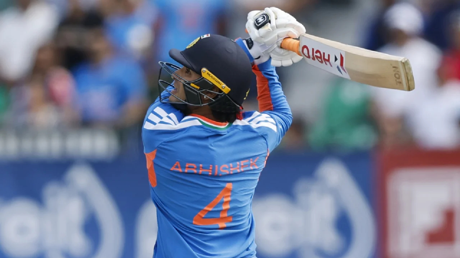 Abhishek Sharma breaks T20I record, becomes fastest batter to hit 100 sixes
