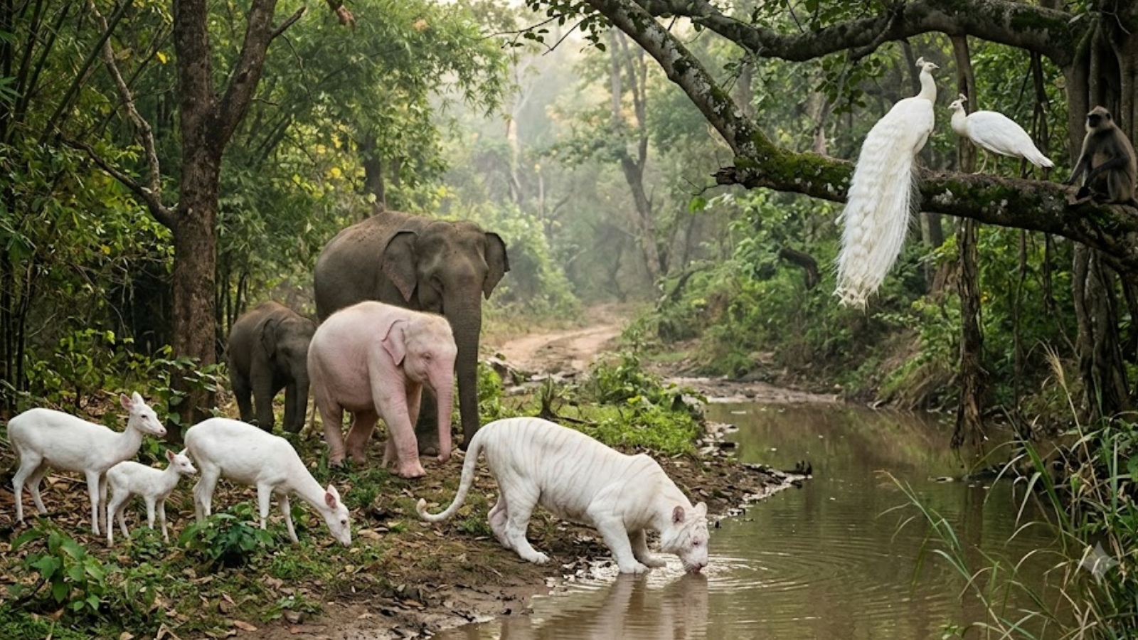 8 places in India where you might spot rare white wild animals | Pets-animals News