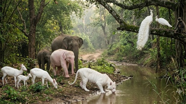 8 places in India where you might spot rare white wild animals | Pets- animals News - The Indian Express