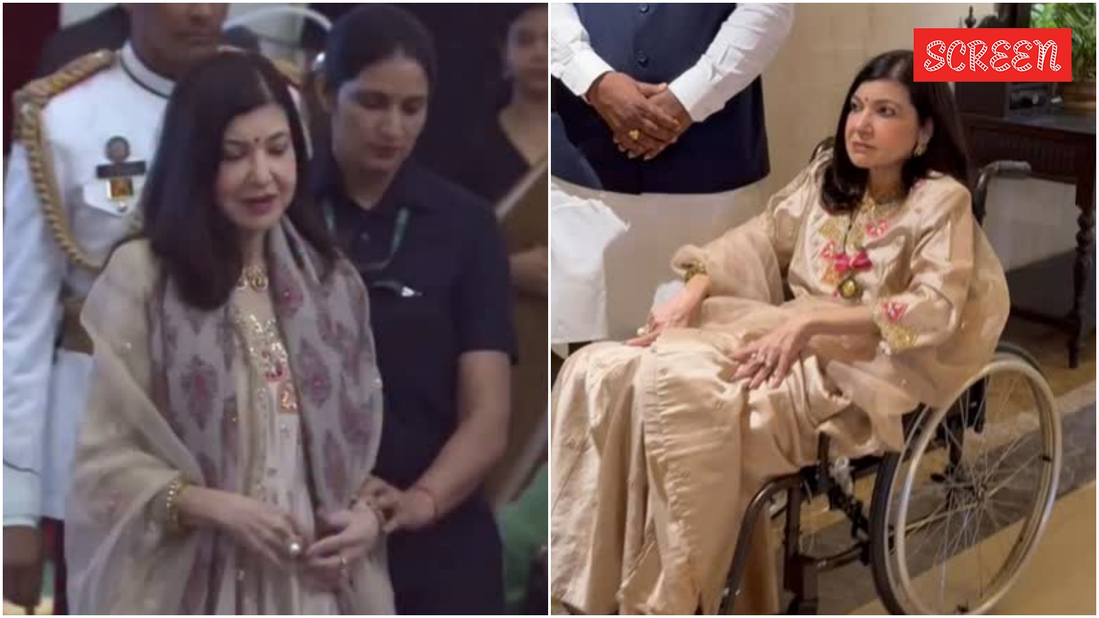 Fans hope for Alka Yagnik’s speedy recovery after her wheelchair video emerges online