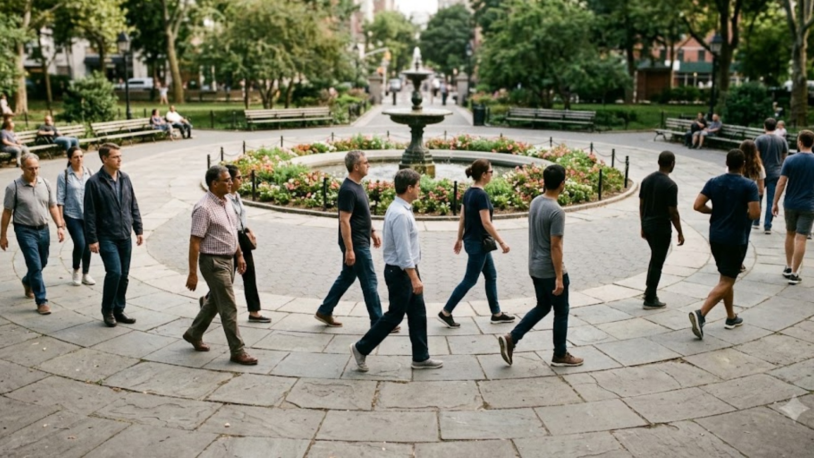 The ‘left-turn’ bias: Why you may be walking anticlockwise without realising