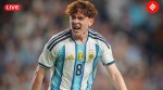 Argentina vs Iceland live score updates: ARG lead ISL 1-0 at half-time in their final warm-up match ahead of the FIFA World Cup, thanks to Valentín Barco. (Photo: AFASeleccionEN via X)