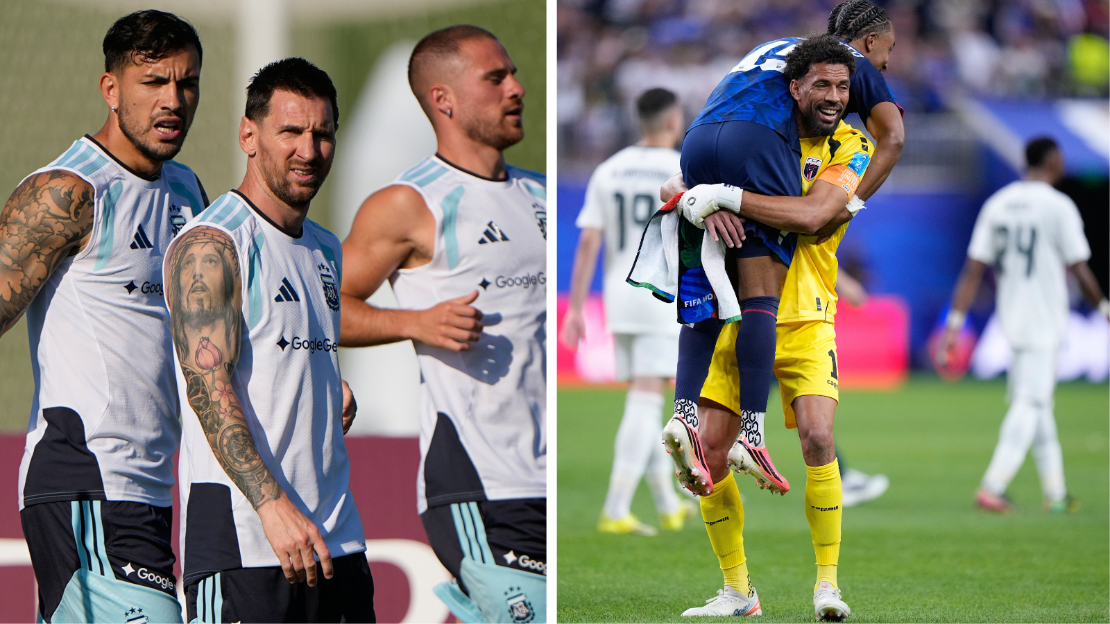  Lionel Messi's Argentina will face debutants Cape Verde in the round of 32. (AP Photo)