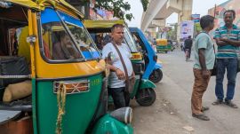 Kolkata autorickshaws