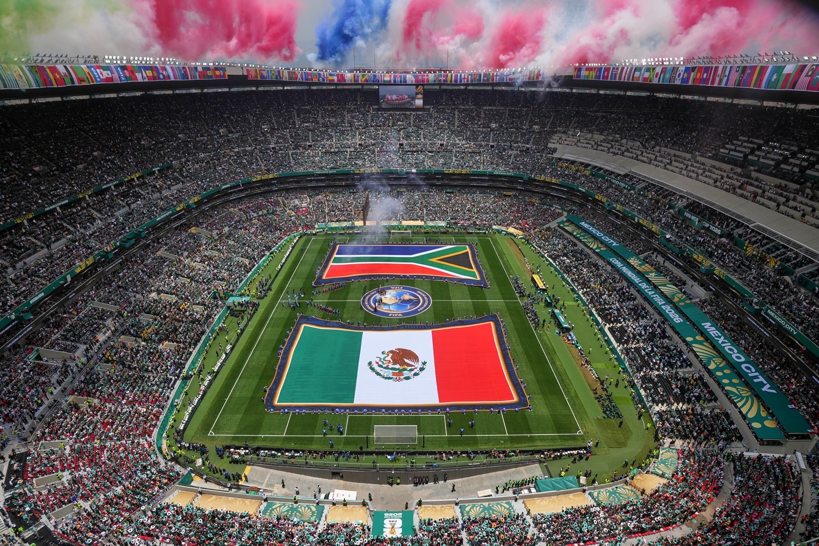 The opening match of the 2026 FIFA World Cup would be remembered as a spectacle for the sheer atmosphere that Azteca whipped — an afternoon born just to enjoy, to take home as a lifetime's memory, and not one to be preserved for its football. (AP Photo)