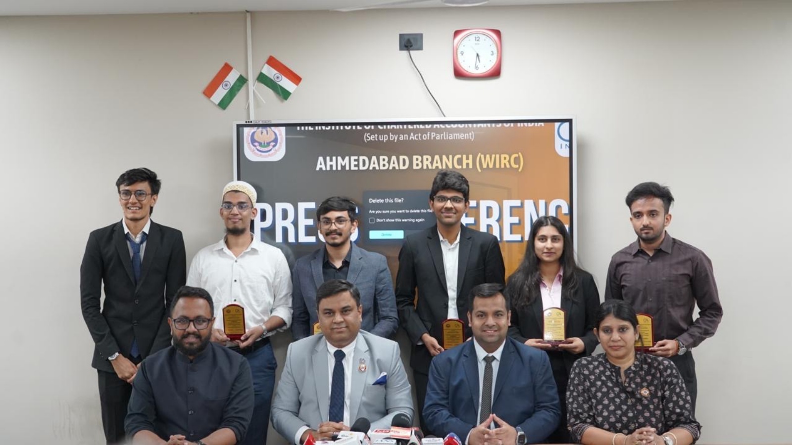 Study and rest, no to smartphone phone: CA toppers in Ahmedabad reveal success mantra