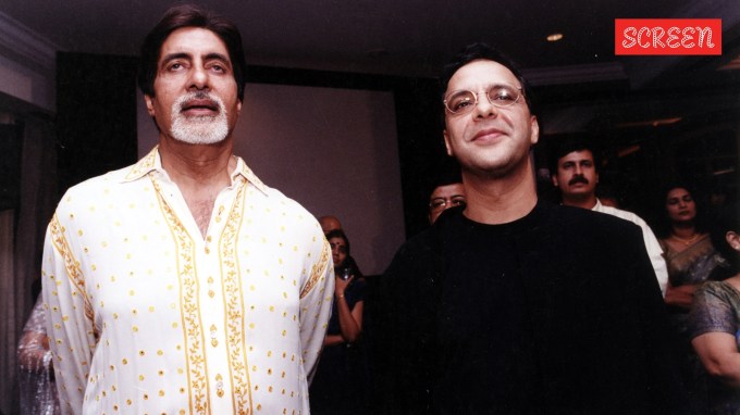 Amitabh Bachchan and Vidhu Vinod Chopra