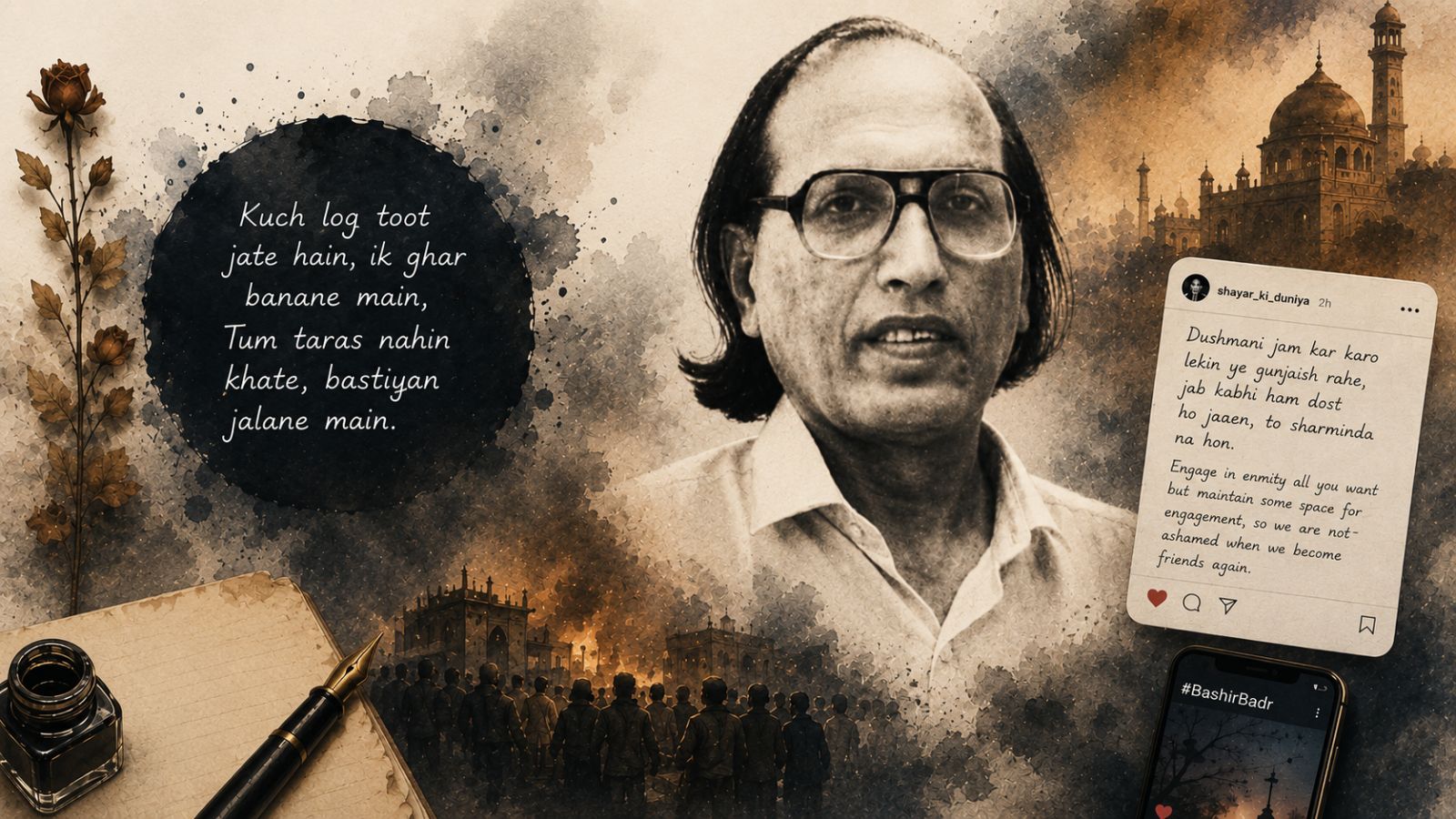 When a poet dies: Why Bashir Badr still finds his way onto our timelines