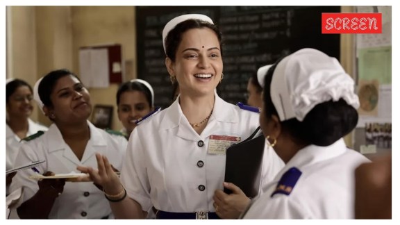 Kangana Ranaut plays a nurse in Bharat Bhhagya Viddhaata.