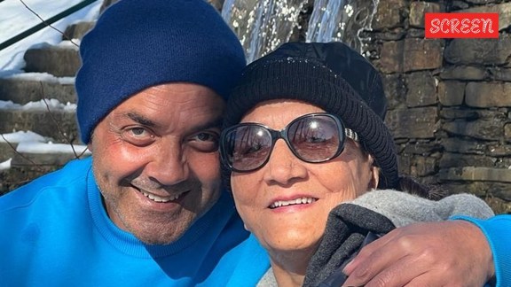 Bobby Deol recalls mom Prakash beating him up with slippers for speaking Hindi at school
